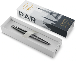 Ручка шариков. Parker Jotter Paris K179 (2221601) серый мет. M подар.кор.