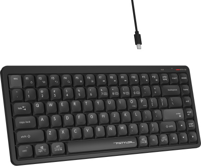 Клавиатура A4Tech Fstyler FBX53C черный USB беспроводная BT/Radio slim Multimedia (FBX53C)