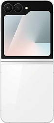 Смартфон Samsung SM-F761B Galaxy Z Flip7 FE 256Gb 8Gb белый раскладной 3G 4G 1Sim 6.7" 1080x2640 Android 16 50Mpix 802.11 a/b/g/n/ac/ax NFC GPS GSM900/1800 GSM1900 Protect