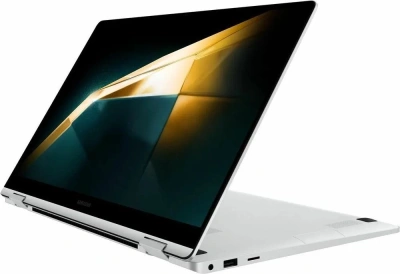 Ноутбук Samsung Galaxy Book 4 360 NP754 Core 5 120U 16Gb SSD256Gb Intel Graphics 15.6" AMOLED Touch FHD (1920x1080) Windows 11 Pro silver WiFi BT Cam (NP754QGK-KS3US)