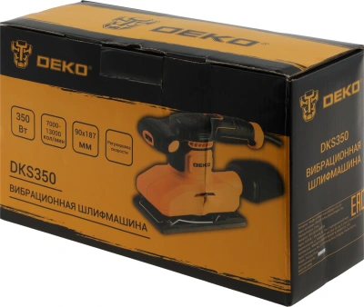 Вибро шлифовальная машина Deko DKS350 350Вт (063-4339)