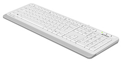 Клавиатура A4Tech Fstyler FKS10 белый/серый USB (FKS10 WHITE)