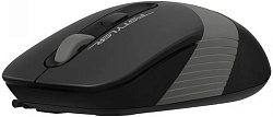 Мышь A4Tech Fstyler FM10S черный/серый оптическая 1600dpi silent USB 3but (FM10S USB GREY)