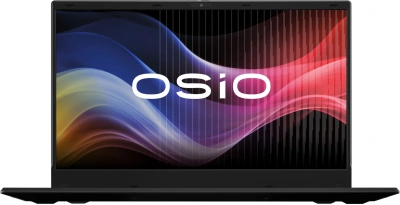 Ноутбук Osio BaseLine B150i-004b N-series N100 8Gb SSD256Gb Intel UHD Graphics 15.6" IPS FHD (1920x1080) Windows 11 Home black WiFi BT Cam 5000mAh