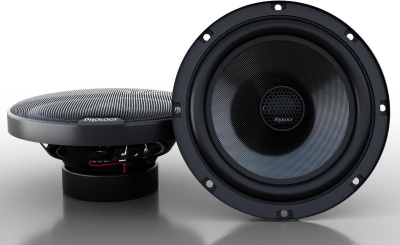 Колонки автомобильные Prology PS-165 180Вт 89дБ 4Ом 16см (6.5дюйм) (ком.:2кол.) коаксиальные двухполосные