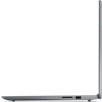 Ноутбук Lenovo IdeaPad Slim 3 15IRU8 Core i3 1305U 8Gb SSD256Gb Intel UHD Graphics 15.6" TN FHD (1920x1080) без ОС grey WiFi BT Cam (82X700BWPS)