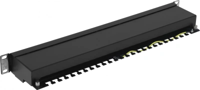 Патч-панель WRline WR-PL-24-C5E-SH-D 19" 1U 24xRJ45 кат.5e FTP