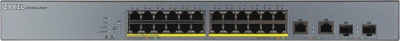 Коммутатор Zyxel GS1350-26HP-EU0101F (L2) 24x1Гбит/с 2xКомбо(1000BASE-T/SFP) 24PoE+ 375W управляемый