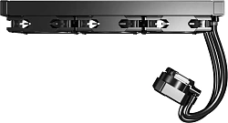Система водяного охлаждения Montech HyperFlow Silent 360 Soc-AM5/AM4/1200/1700/1851 черный 4-pin 24.8dB Al 360W Ret (HS360BK)