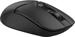 Мышь A4Tech Fstyler FG12S черный оптическая 1200dpi silent беспров. USB 3but (FG12S BLACK)
