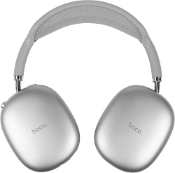 Наушники мониторные Hoco Air Triumph W35 серебристый беспроводные bluetooth оголовье