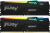 Память DDR5 2x16GB 5600MHz Kingston KF556C36BBEAK2-32 Fury Beast Expo RGB RTL Gaming PC5-44800 CL36 DIMM 288-pin 1.25В kit single rank с радиатором Ret