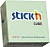 Блок самоклеящийся бумажный Stick`n 21342 76x76мм 400лист. 70г/м2 неон+пастель зеленый 3цв.в упак.