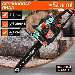 Бензопила Sturm! GC9937 2000Вт 2.7л.с. дл.шины:16" (40cm)