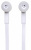 Гарнитура внутриканальные Оклик HS-S-220 1.1м белый проводные в ушной раковине (D2W)