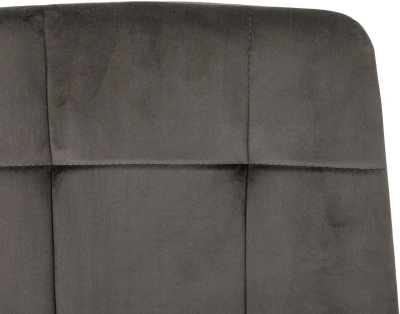 Стул для дома Бюрократ CH-K1_4 комплект 4шт т.серый Holland 18 металл черный на ножках (CH-K1_1/HL18_4)