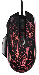 Мышь Оклик 935G STARFALL черный оптическая 3200dpi USB 8but (1012156)