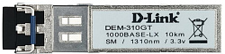 Трансивер D-Link 310GT оптич. SM Tx:1310нм до 10км (310GT/A1A)