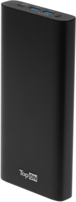 Мобильный аккумулятор TopON TOP-T100 26800mAh QC3.0/PD3.0 118W 5A черный (103270)
