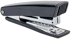 Степлер Kw-Trio 05263BLACK N10 (10листов) встроенный антистеплер черный 50скоб металл/пластик закрытый/прямой коробка
