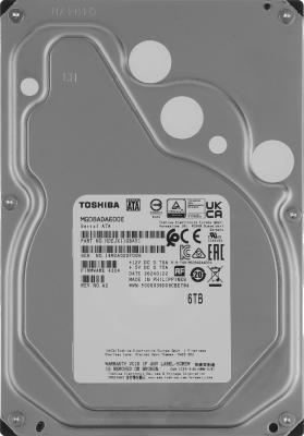 Жесткий диск Toshiba SATA-III 6TB MG08ADA600E Desktop Enterprise Capacity 512E (7200rpm) 256Mb 3.5"