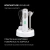 Блендер погружной Polaris PHB 0746 CordLess 700Вт белый