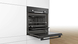 Духовой шкаф Электрический Bosch HIJ517YB0R черный
