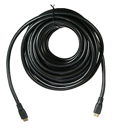 Кабель аудио-видео Buro HDMI 2.0 HDMI (m)/HDMI (m) 15м. позолоч.конт. черный (BHP HDMI 2.0-15)