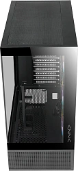 Корпус Azza TIARA черный без БП ATX 6x120mm 2x140mm 2xUSB3.0 audio bott PSU