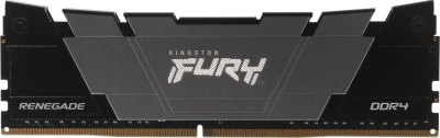 Память DDR4 4x8GB 3200MHz Kingston KF432C16RB2K4/32 Fury Renegade Black RTL Gaming PC4-25600 CL16 DIMM 288-pin 1.35В single rank с радиатором Ret