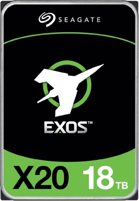 Жесткий диск Seagate SATA-III 18TB ST18000NM003D Server Exos X20 4KN (7200rpm) 256Mb 3.5"