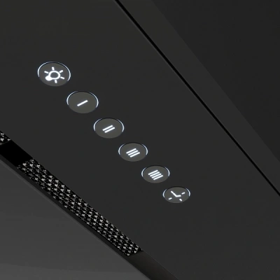 Вытяжка встраиваемая Elikor Cube 90П-1000-Э4Д черный управление: кнопочное (1 мотор)