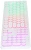 Клавиатура Оклик 420MRL белый USB slim Multimedia LED