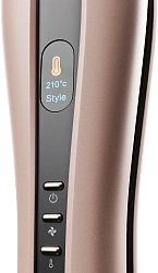 Выпрямитель Haier HHS-605 850Вт розовый макс.темп.:210С покрытие:керамико-кератиновое (FZ000UD00RU)