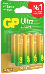 Батарея GP Ultra 15AUA21-2CRSBC8 AA (8шт) блистер