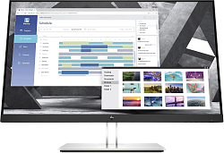 Монитор HP 27" E27q G4 черный IPS 5ms 16:9 HDMI HAS Piv 250cd 178гр/178гр 2560x1440 VGA DP Quad 2K (1440p) USB 7кг