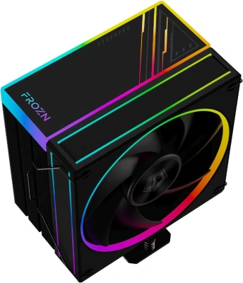 Устройство охлаждения(кулер) ID-Cooling Frozn A410 ARGB Soc-AM5/AM4/1200/1700/1851 черный 4-pin 29.9dB Al+Cu 220W 730gr Ret (FROZN A410 ARGB)