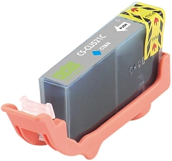 Картридж струйный Cactus CS-CLI521C голубой (9мл) для Canon MP540/MP550/MP620/MP630/MP640/MP660 с чипом
