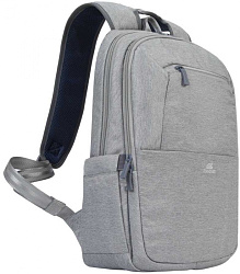 Рюкзак для ноутбука 15.6" Riva 7760 серый полиэстер женский дизайн (7760 GREY)