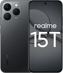 Смартфон Realme RMX5111 15T 256Gb 8Gb темно-серый моноблок 3G 4G 6.78" 1264x2780 Android 15 50Mpix 802.11 a/b/g/n/ac NFC GPS GSM900/1800 GSM1900