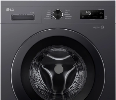 Стиральная машина LG F2Y1WS6J класс: A загр.фронтальная макс.:6.5кг темно-серый инвертер