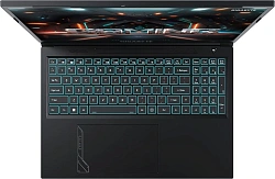 Ноутбук Gigabyte G6 Core i7 12650H 16Gb SSD512Gb NVIDIA GeForce RTX4060 8Gb 16" IPS FHD+ (1920x1200) FreeDOS black WiFi BT Cam (KF-G3KZ853SD)