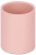 Стакан для канцелярских принадлежностей Deli ENS023 PINK Nusign круглая 83x95мм пластик розовый