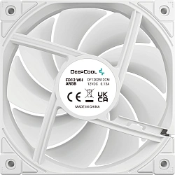Вентилятор для корпуса Deepcool FD12 ARGB 120х120x25 белый 4-pin 26.9дБ (R-FD12-WHAPN1-G) Ret