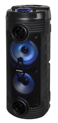 Минисистема Hyundai H-MC170 черный 80Вт FM USB BT SD/MMC