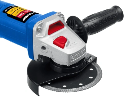 Углошлифовальная машина Зубр УШМ-П125-1100 1100Вт 11000об/мин рез.шпин.:M14 d=125мм