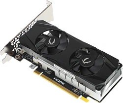 Видеокарта Zotac PCI-E 4.0 RTX 3050 LP NVIDIA GeForce RTX 3050 6Gb 96bit GDDR6 1470/14000 HDMIx1 DPx1 HDCP Ret low profile