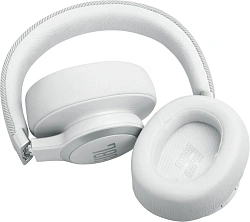 Гарнитура накладные JBL Live 770NC белый беспроводные bluetooth оголовье (JBLLIVE770NCWHT)