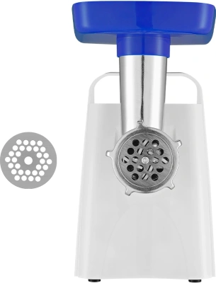 Мясорубка Kitfort КТ-2112-1 1300Вт белый/синий