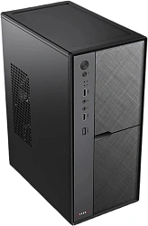 Корпус Accord ACC-1603 черный без БП mATX 1x80mm 2xUSB2.0 audio